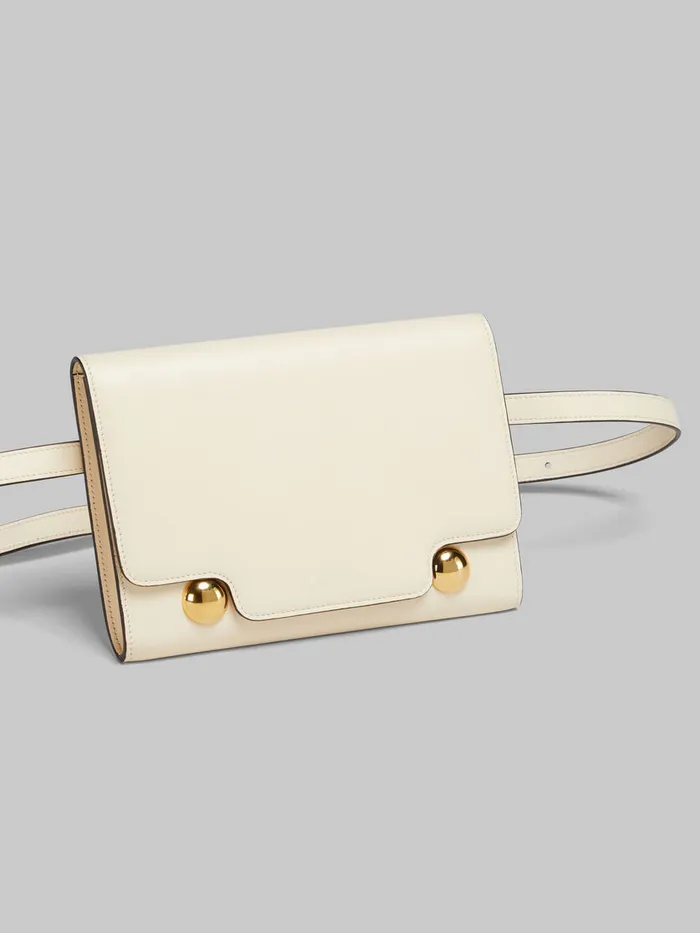Cream Leather Trunkaroo Bum Bag Women Marni Trunkaroo Bag