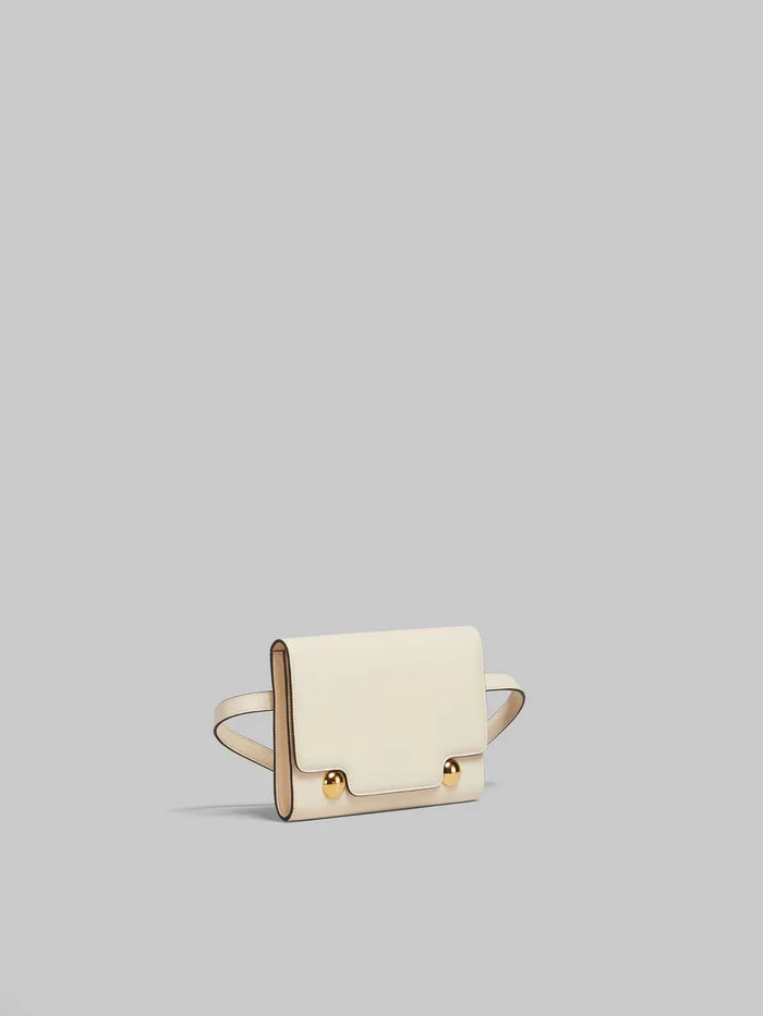 Cream Leather Trunkaroo Bum Bag Women Marni Trunkaroo Bag