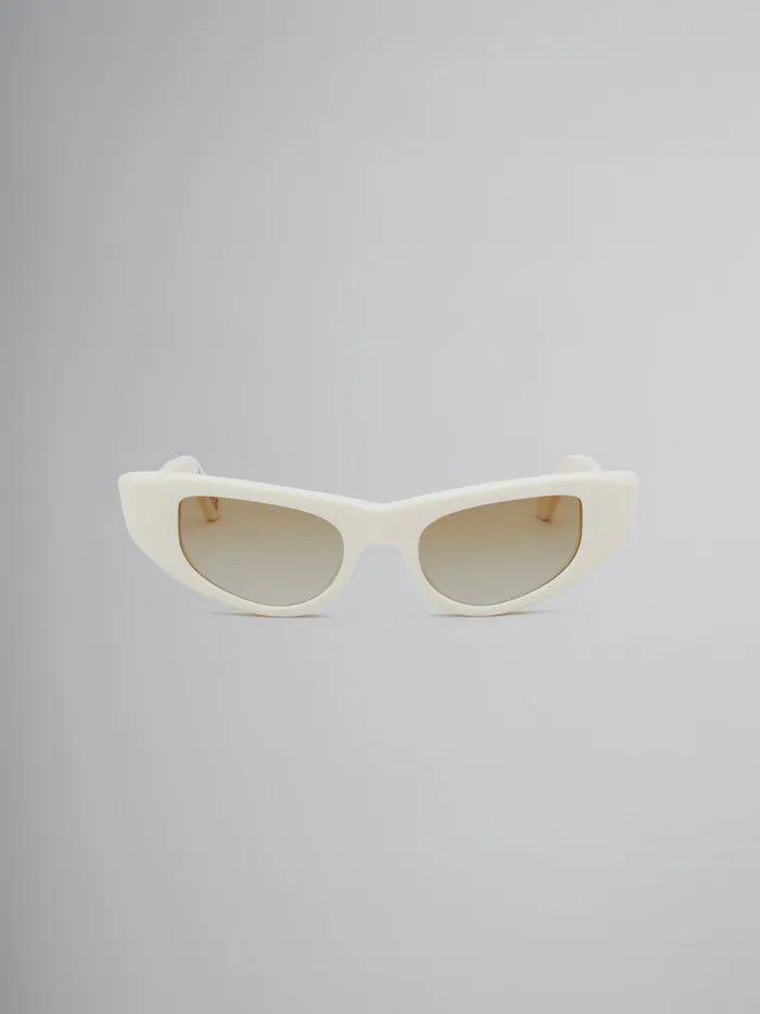 Cream Netherworld Sunglasses WomenMen Marni Sunglasses