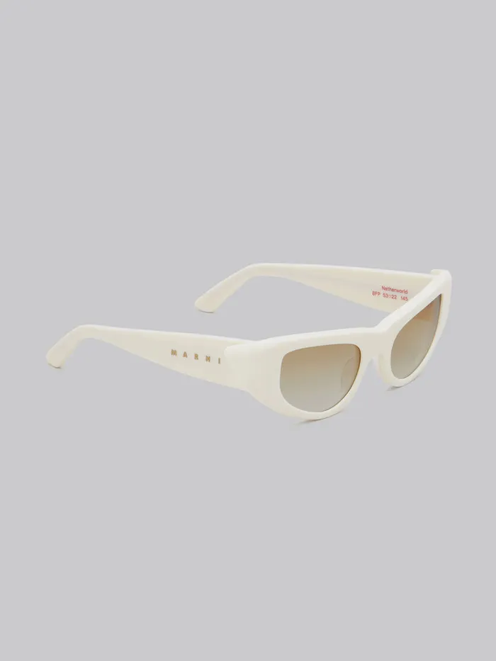 Cream Netherworld Sunglasses WomenMen Marni Sunglasses
