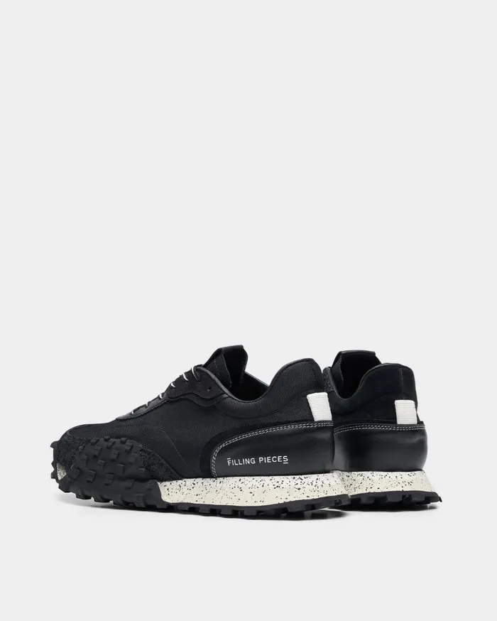 Crease Runner Sprint Black MenWomen Filling Pieces Sneakers