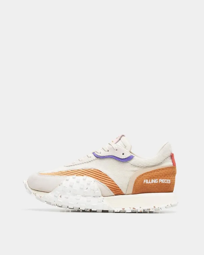 Crease Runner Yellow MenWomen Filling Pieces Sneakers