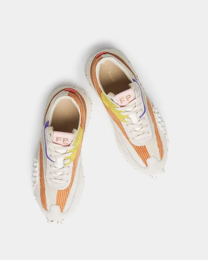 Crease Runner Yellow WomenMen Filling Pieces Sneakers