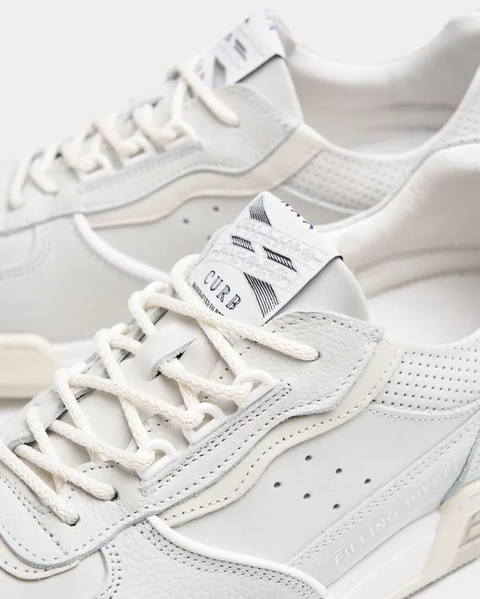 Curb Era White WomenMen Filling Pieces Sneakers