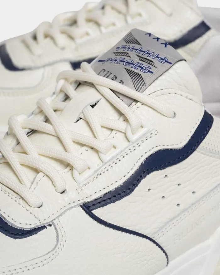Curb Line White MenWomen Filling Pieces Sneakers