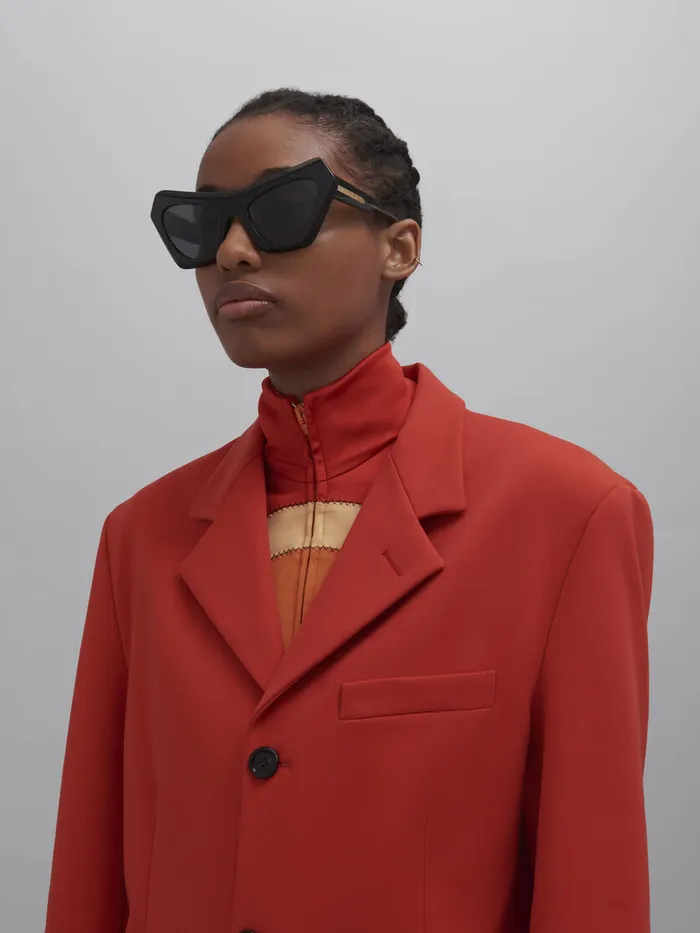 Devil039s Pool Black Sunglasses WomenMen Marni Sunglasses