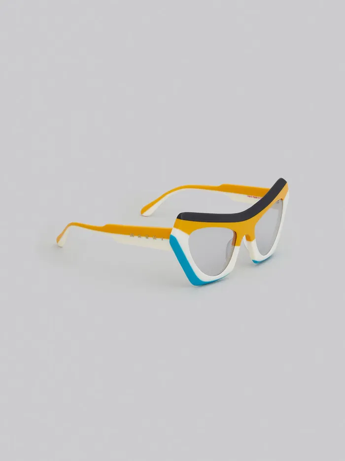 Devil039s Pool Striped Sunglasses WomenMen Marni Sunglasses