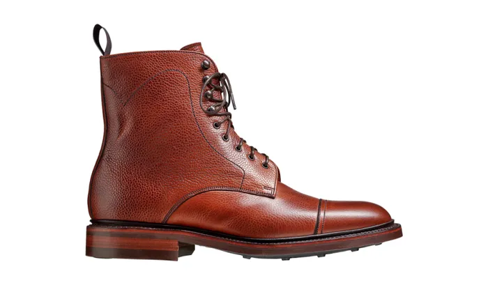Donegal 8211 Antique Rosewood Grain Mens Barker Shoes Boots