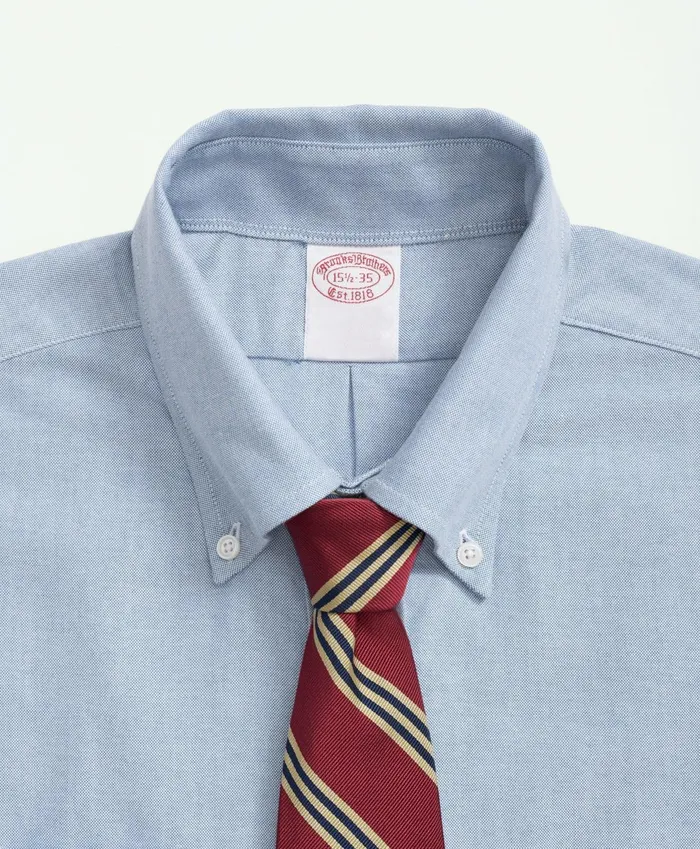 Dress Shirts Men Brooks Brothers American Made Heritage Ocbd Dress Shirt Blue