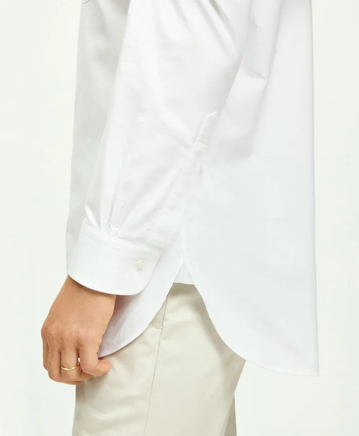 Dress Shirts Men Brooks Brothers American Made Heritage Ocbd Dress Shirt White