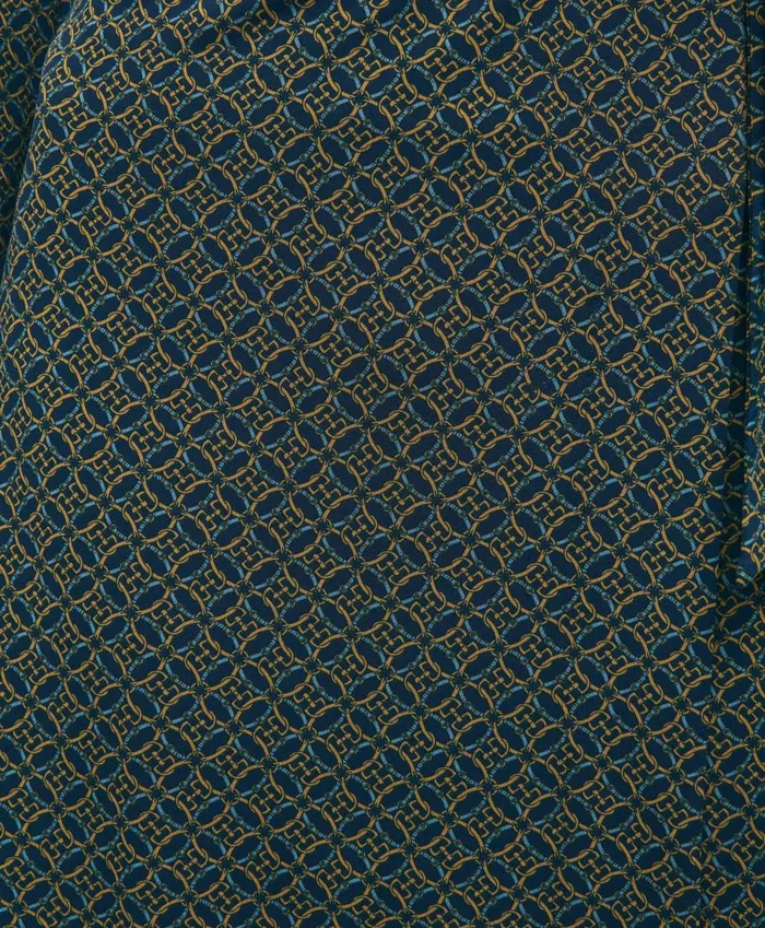 Dresses Women Brooks Brothers Equestrian Print Wrap Dress Navy Multi