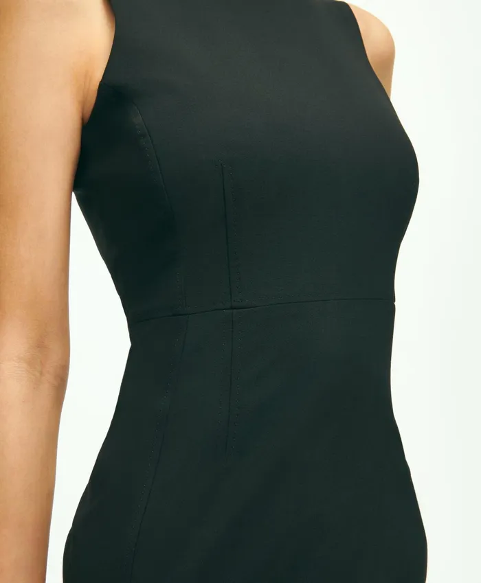 Dresses Women Brooks Brothers The Essential Brooks Brothers Stretch Wool Sheath Dress Black