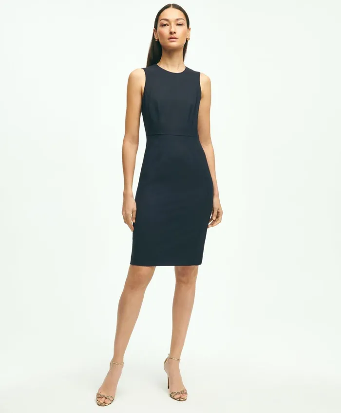 Dresses Women Brooks Brothers The Essential Brooks Brothers Stretch Wool Sheath Dress Navy Dresses Women Brooks Brothers The Essential Brooks Brothers Stretch Wool Sheath Dress Navy