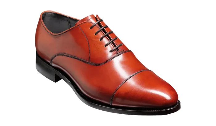 Duxford 8211 Rosewood Calf Mens Barker Shoes Oxfords