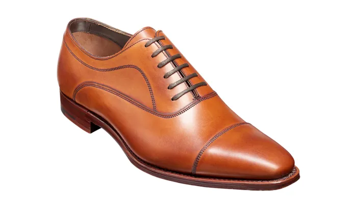 Elgar 8211 Antique Rosewood Mens Barker Shoes Oxfords