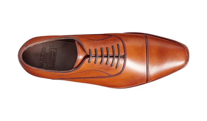 Elgar 8211 Antique Rosewood Mens Barker Shoes Oxfords