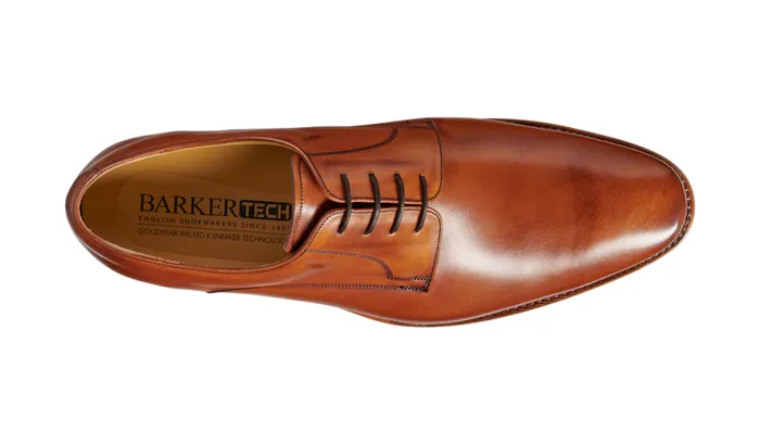 Ellon 8211 Antique Rosewood Mens Barker Shoes Derbys