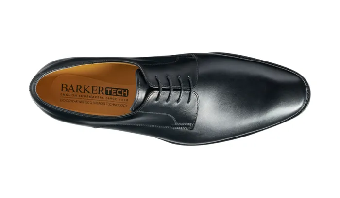 Ellon 8211 Black Calf Mens Barker Shoes Derbys