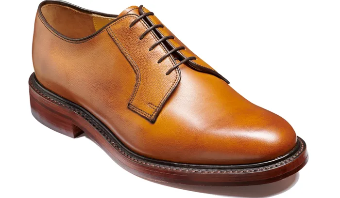 Ernest 8211 Cedar Fine Grain Mens Barker Shoes Derbys