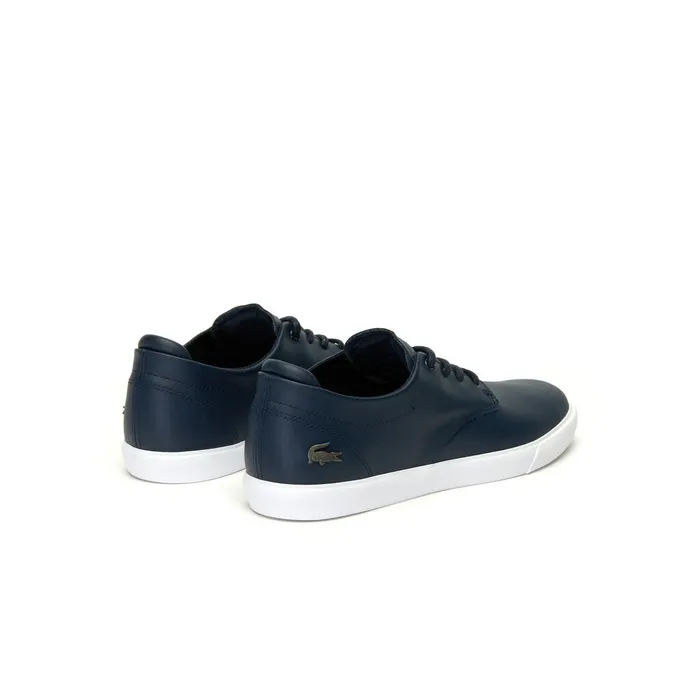 Esparre Leather Trainers NvyWht Mens Lacoste Sneakers Online Outlet Store