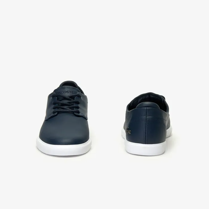 Esparre Leather Trainers NvyWht Mens Lacoste Sneakers Online Outlet Store
