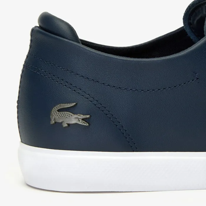 Esparre Leather Trainers NvyWht Mens Lacoste Sneakers Online Outlet Store