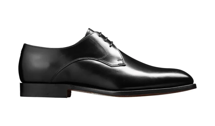 Exeter 8211 Black Calf Mens Barker Shoes Derbys