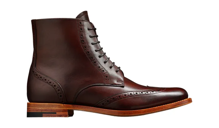 Faye 8211 Walnut Calf Womens Barker Shoes Boots