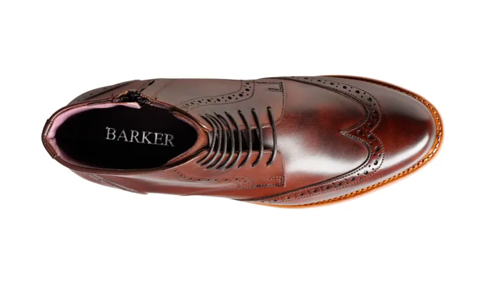 Faye 8211 Walnut Calf Womens Barker Shoes Boots
