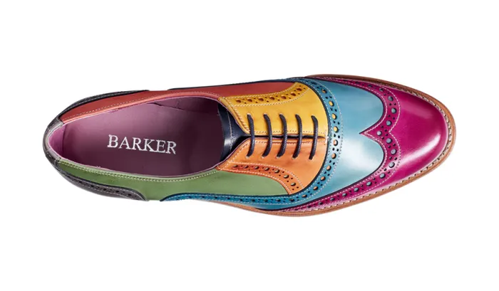 Fearne 8211 Multi Coloured Womens Barker Shoes Brogues