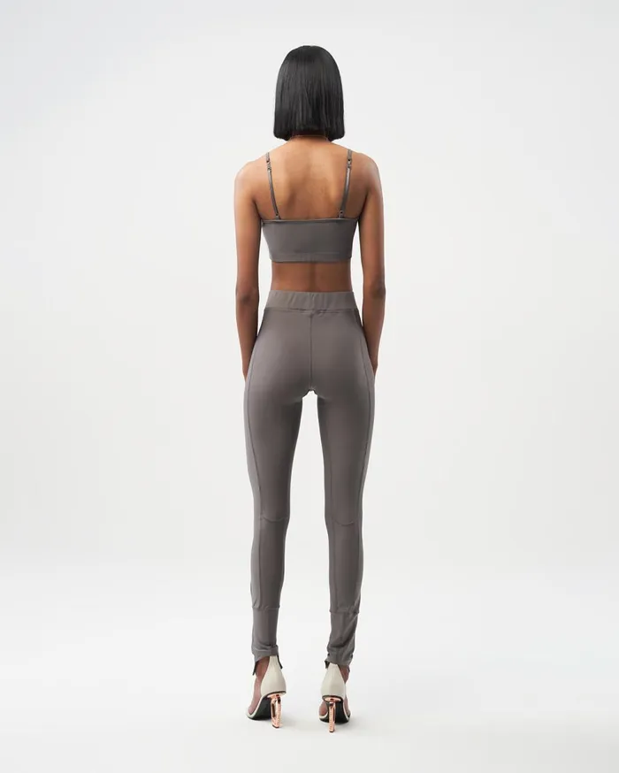 Female Legging Charcoal Gray Grey Women Filling Pieces Pants and Shorts