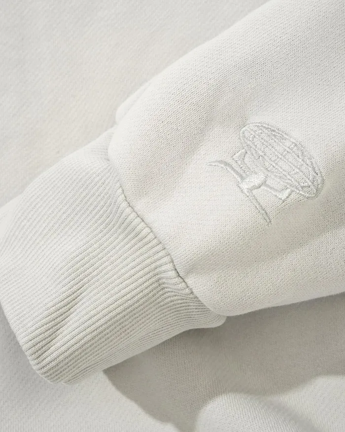 Fleece Men Butter Goods Basic Pullover Hood Cement Fleece Men Butter Goods Basic Pullover Hood Cement