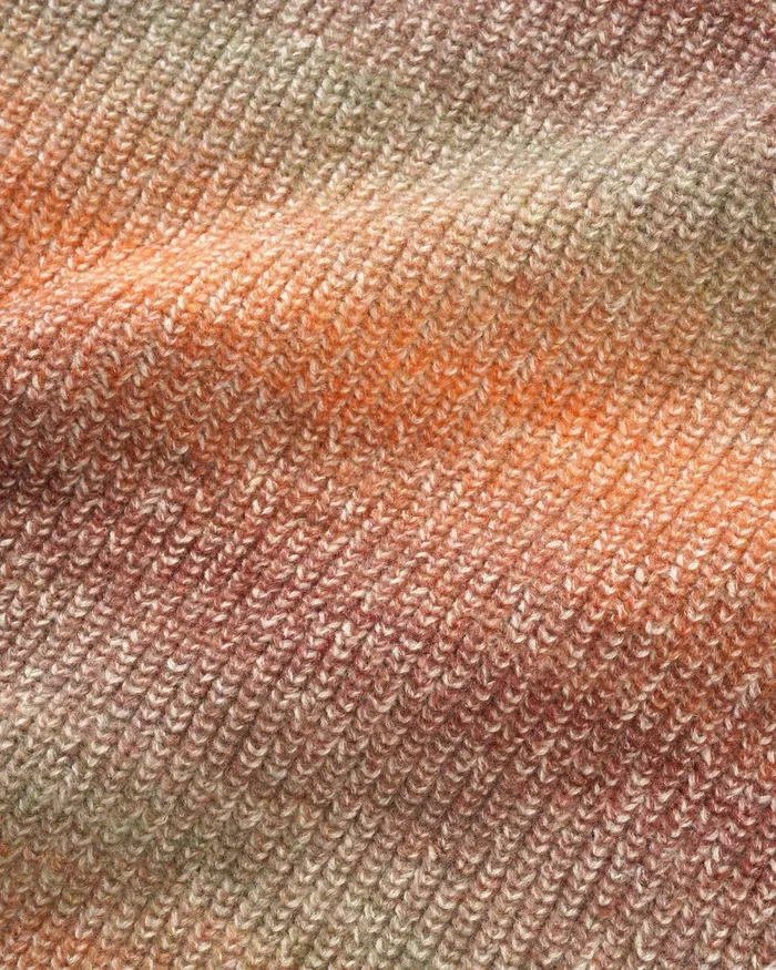 Fleece Men Butter Goods Beams Knit Sweater Ochre