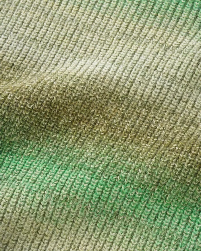 Fleece Men Butter Goods Beams Knit Sweater Pesto Fleece Men Butter Goods Beams Knit Sweater Pesto