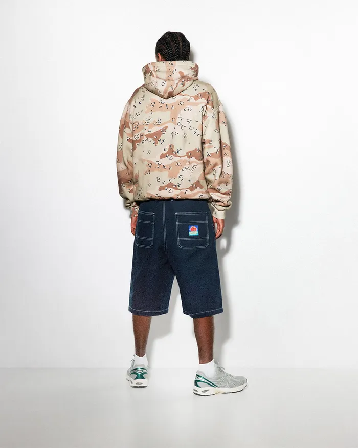Fleece Men Butter Goods Breakdown ZipThru Hood Desert Camo