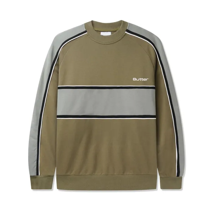 Fleece Men Butter Goods Division Crewneck Fatigue