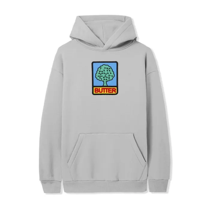 Fleece Men Butter Goods Growth Pullover Hood Cement