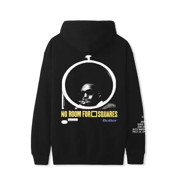 Fleece Men Butter Goods Mobley Pullover Hood Black Fleece Men Butter Goods Mobley Pullover Hood Black