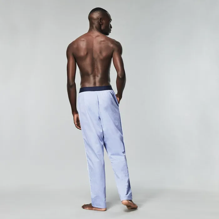 Flex Pajama Joggers Blue Mens Lacoste Underwear Casaul