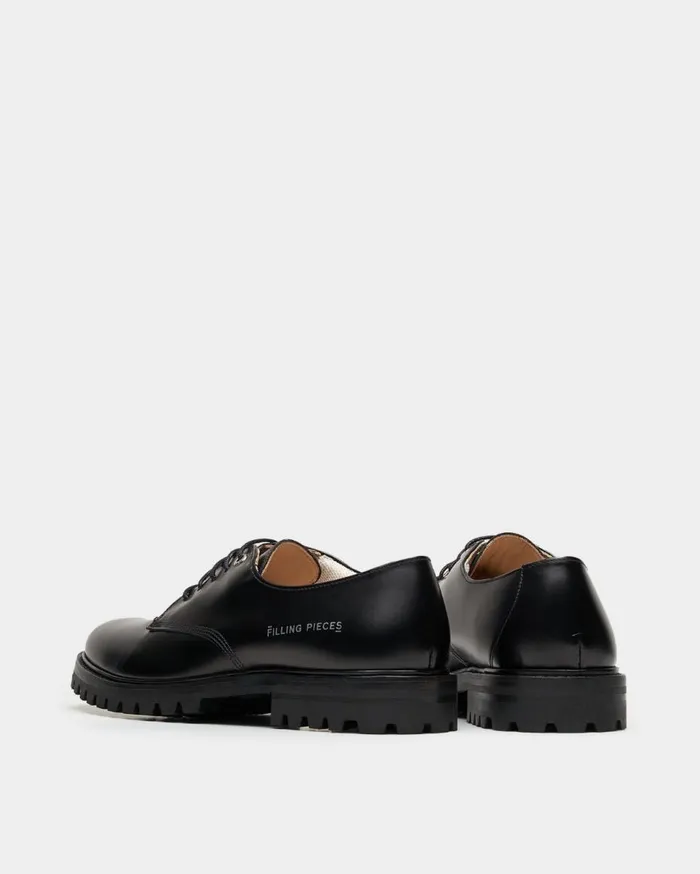 FP Dress Up Black WomenMen Filling Pieces Loafers and Dress Shoes