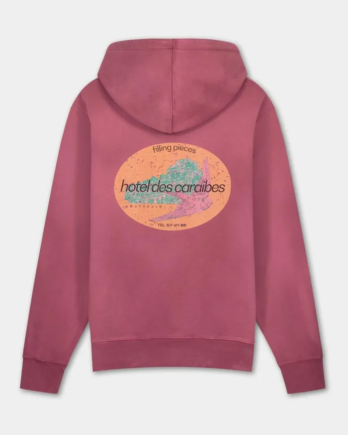 FP Studio Hoodie HDC Burgundy WomenMen Filling Pieces Hoodies and Sweatshirts