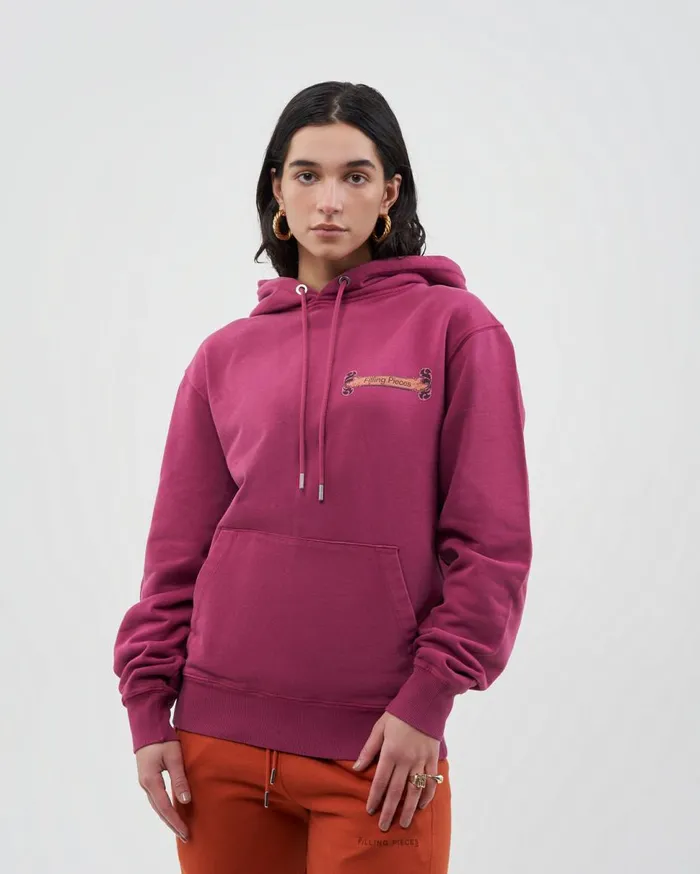 FP Studio Hoodie HDC Burgundy WomenMen Filling Pieces Hoodies and Sweatshirts