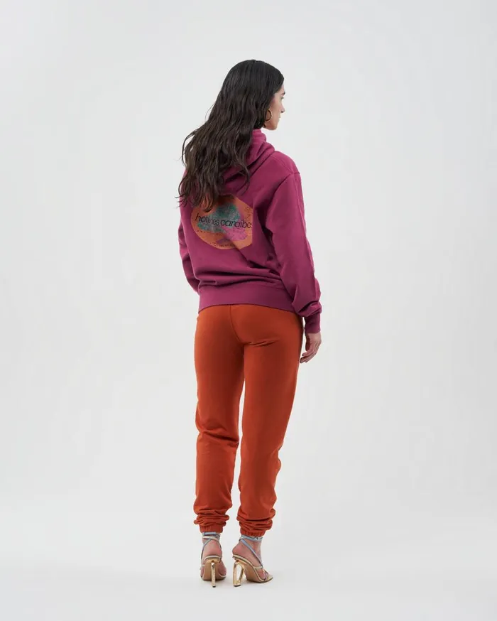 FP Studio Hoodie HDC Burgundy WomenMen Filling Pieces Hoodies and Sweatshirts