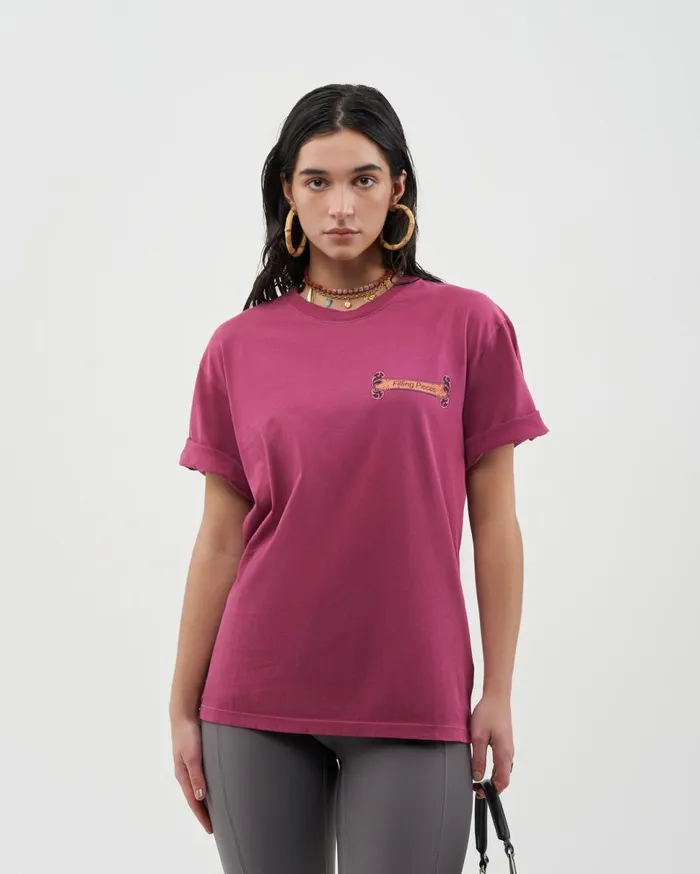 FP Studio Tee HDC Burgundy WomenMen Filling Pieces TShirts and Shirts