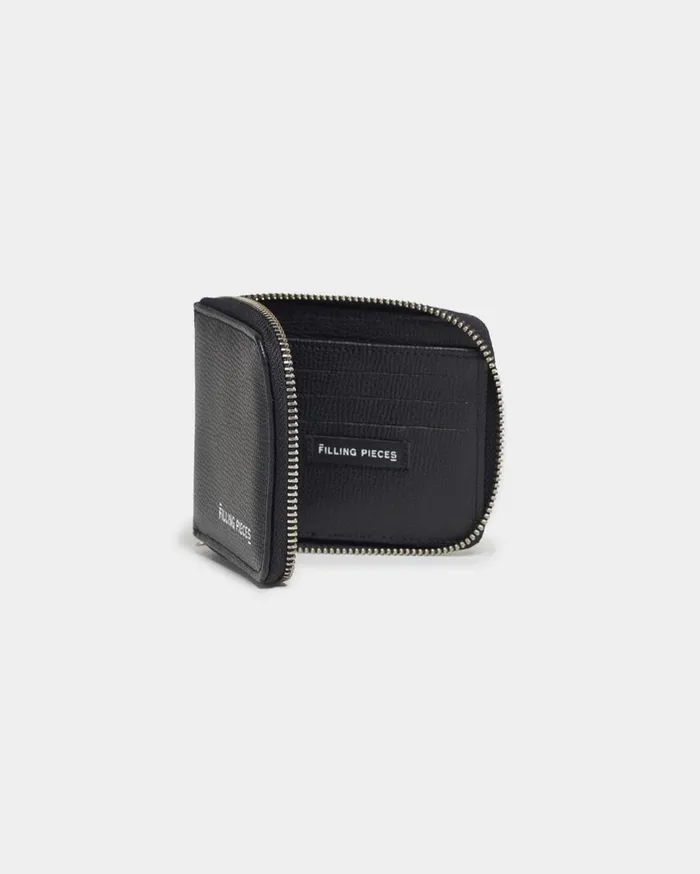 FP Zip Wallet Black WomenMen Filling Pieces Bags and Leather Goods
