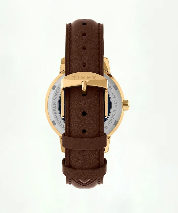 Fragrance andamp Gifts Men Brooks Brothers Brooks Brothers X Timex Marlin Automatic GoldTone Goldtone
