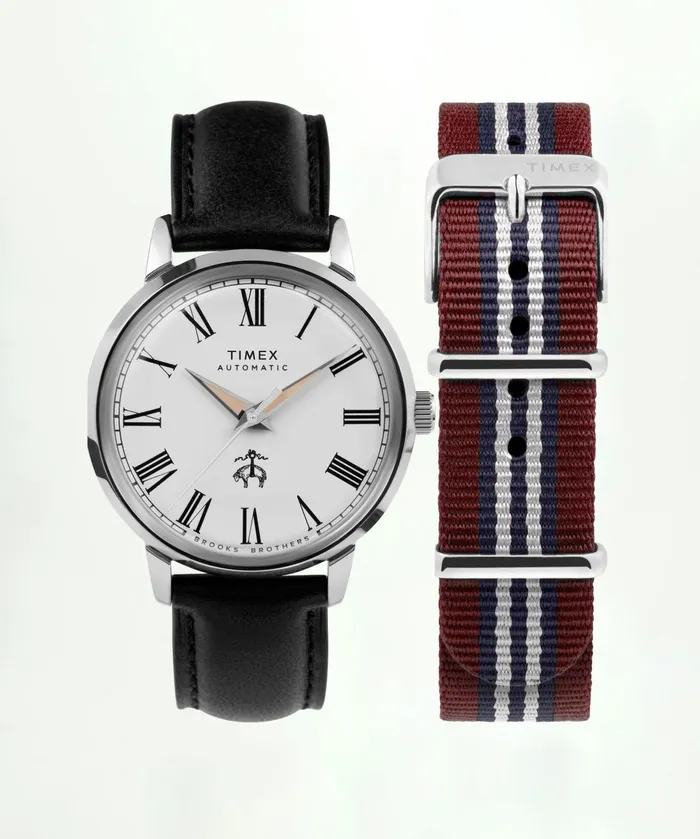 Fragrance andamp Gifts Men Brooks Brothers Brooks Brothers X Timex Marlin Automatic SilverTone Silvertone Fragrance andamp Gifts Men Brooks Brothers Brooks Brothers X Timex Marlin Automatic SilverTone Silvertone