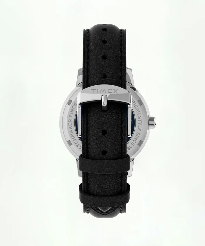Fragrance andamp Gifts Men Brooks Brothers Brooks Brothers X Timex Marlin Automatic SilverTone Silvertone