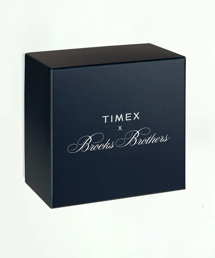 Fragrance andamp Gifts Men Brooks Brothers Brooks Brothers X Timex Marlin Automatic SilverTone Silvertone
