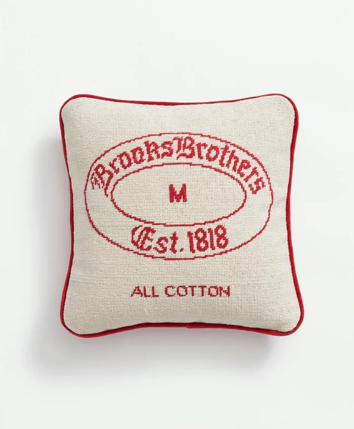 Fragrance andamp Gifts Men Brooks Brothers Smathers andamp Branson Needlepoint Pillow Multi Fragrance andamp Gifts Men Brooks Brothers Smathers andamp Branson Needlepoint Pillow Multi
